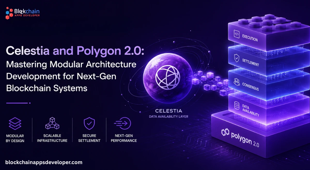 Celestia and Polygon 2.0: Mastering Modular Architecture Development for Next-Gen Blockchain Systems Celestia and Polygon 2.0: Mastering Modular Architecture Development for Next-Gen Blockchain Systems