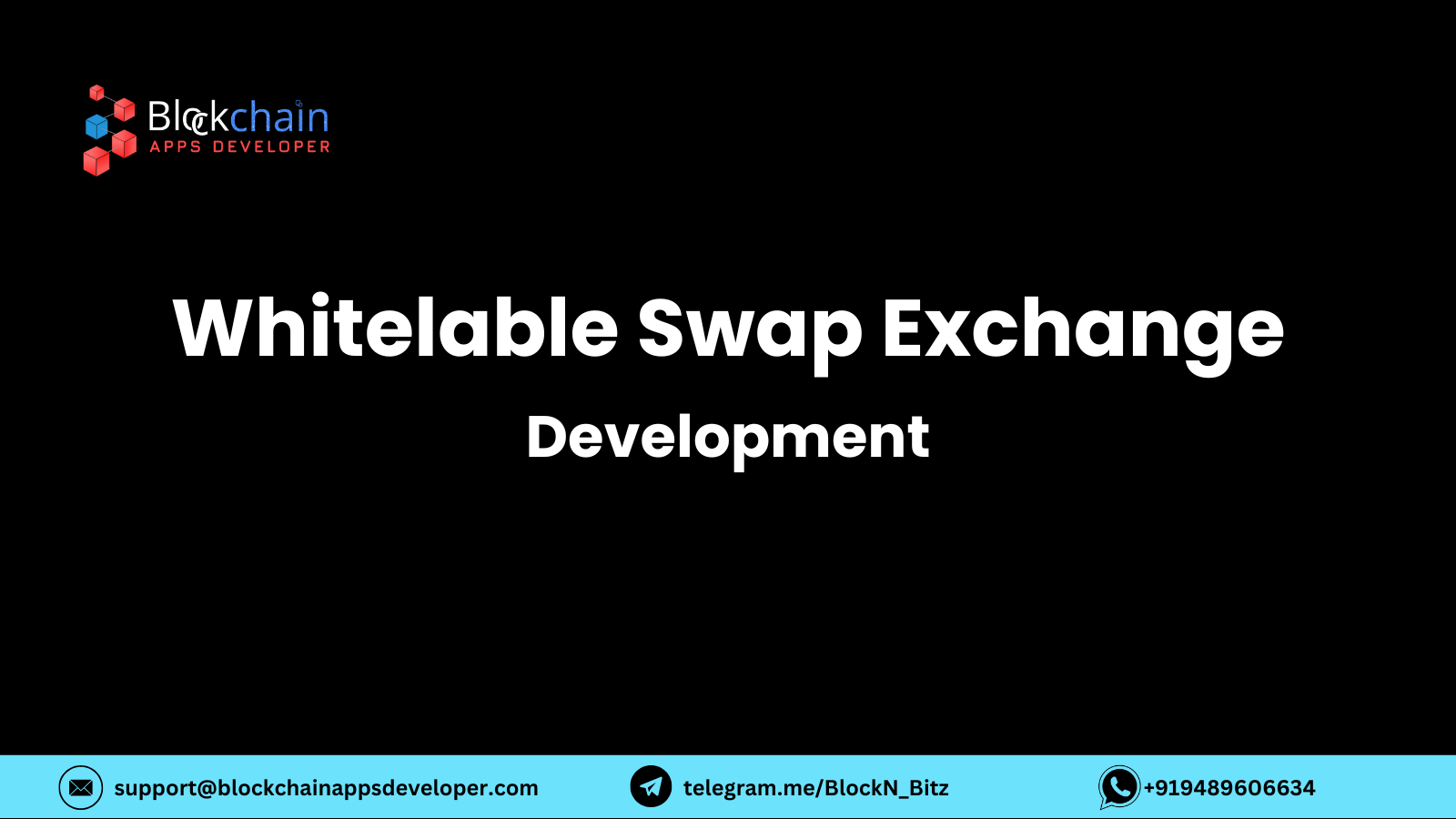 White Label Swap Exchange Development Company White Label Swap Exchange Development Company